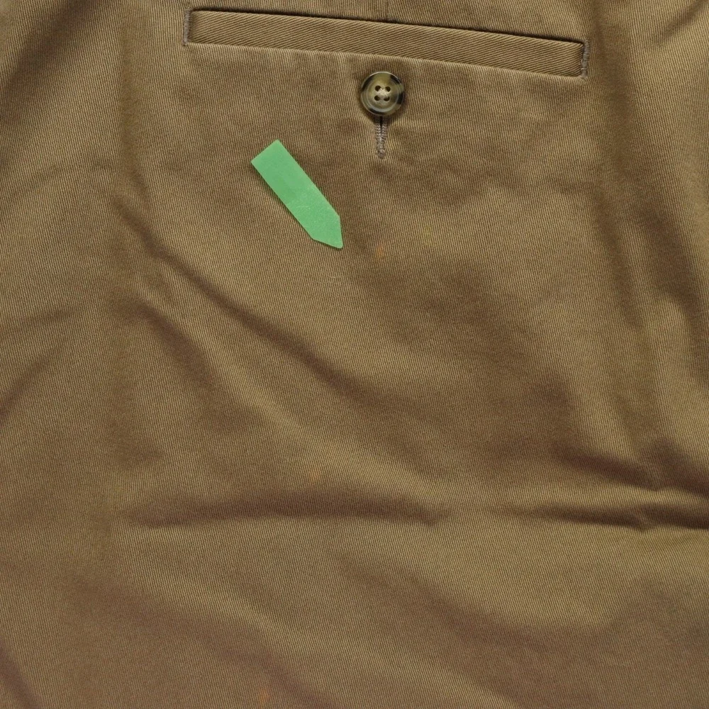 Roundtree & Yorke Pants Mens 40x34 TravelSmart Core Comfort Waistband Flex Khaki